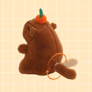 꼬리 흔드는 카피바라 인형키링