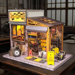 DIY 미니어처 하우스 타이어 정비소