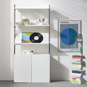 E0자재 홈오피스 작은방꾸미기 책장 수납장800