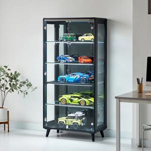 에버딘 와이드 장식장 (블랙)