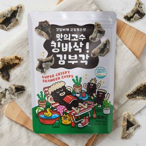 맛의고수 킹바삭 김부각 맥주안주 60g