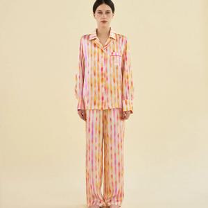 선라이즈 글로우 실크 여성 파자마 세트