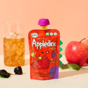 유기농 과채주스 4종 혼합 32팩/64팩*100ml(사과/유자/딸기/청포도)