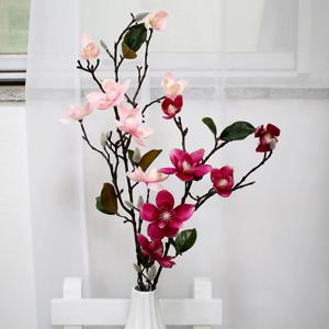 쁘띠 매그놀리아 조화 가지 목련꽃 감성 인테리어 소품 봄꽃 이케바나