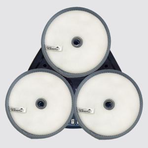 에브리봇 쓰리스핀 벨크로 패드 3매 중앙타공 청소포용