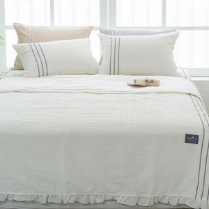 국산 뱀부 시어서커 60수 아사면 프릴 호텔 여름 이불