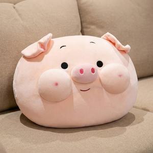 돼지 쿠션담요 여름담요 베개 이불 사무실 학교 캠핑 애착 무릎 이불