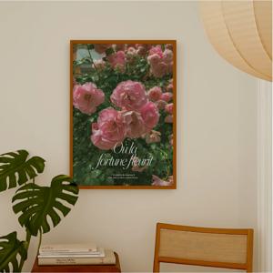 감성 꽃포스터 빈티지 풍경 인테리어포스터 액자 Blush Rose