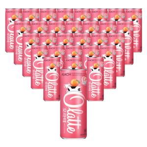 오라떼 피치 240ml 30입