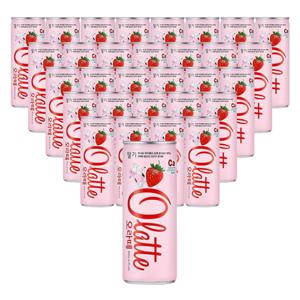 오라떼 딸기 240ml 30입