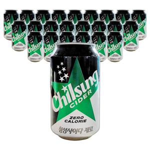 칠성사이다 제로 355ml 24캔 (업소용)