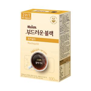 동서 맥심 부드러운블랙 모카골드 100T