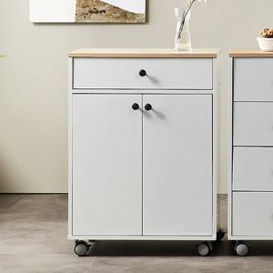 바퀴달린 수납장 미니조리대 60cm P0000JLP