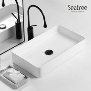 씨트리 탑볼형카운터 욕실 화장실 사각 세면기 세면대 ST-L8427