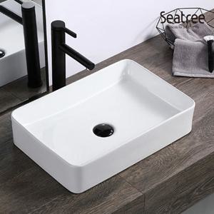 씨트리 탑볼형카운터 욕실 화장실 사각 세면기 세면대 ST-L312