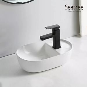 씨트리 미니 탑볼형카운터 욕실 화장실 세면기 세면대 ST-L1370