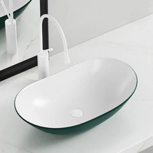 씨트리 탑볼형카운터 욕실 화장실 타원형 세면기 세면대 ST-L855-DG