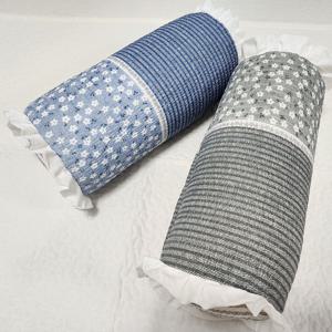 커버 럭스 시어서커 캔디베개 여름둥근베개 커버