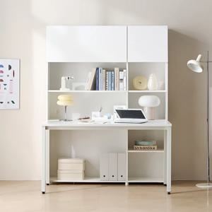 E0자재 HM2050 심플 책장책상세트 5단 1400-DVX