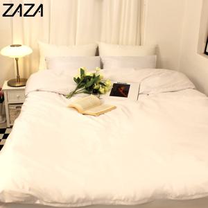 먼지없는 알러지케어 면 이불커버 40수 화이트 S/Q 오코텍스인증