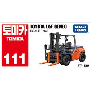 토미카 111 토요타 제네오 다이캐스트 중장비 지게차