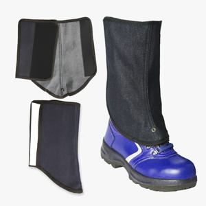 청각반 대형 안전 데님 각반 용접보호구 용접다리토시 안전화각반 찍찍이 발