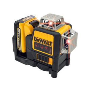 DCE089D1R 레드 레이저 레벨기 10.8V 2.0Ah 배터리 1개 수평기 적색 라인