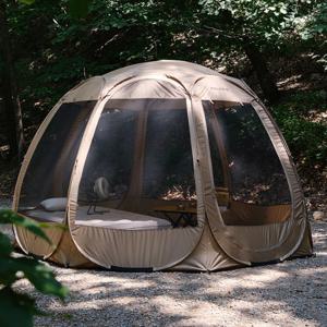 P1 컴팩트 메쉬 원터치 텐트 쉘터 탄