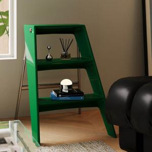 [해외] 3단 접이식 사다리의자 계단식 계단의자 다용도체어