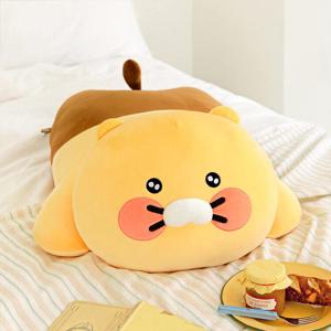 카카오프렌즈 춘식이 놀아줘요 바디필로우 롱 쿠션 대형 인형 긴 베개