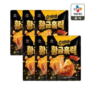 고메 소바바 황금홀릭 후라이드 순살 375g x6개