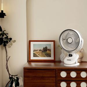 무선 미니 회전형 선풍기 침대 무드등 탁상용 클립형 스탠드 벽걸이 저소음 집게형 써큘레이터