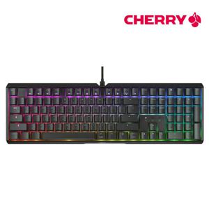 MX3.1 RGB 풀배열 유선 기계식 키보드 블랙, 저소음 적축