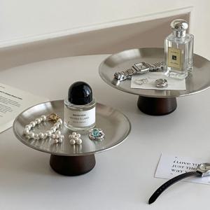 우드 스탠드 트레이 2size 악세사리트레이 차키 보관함 인테리어 소품 오브제