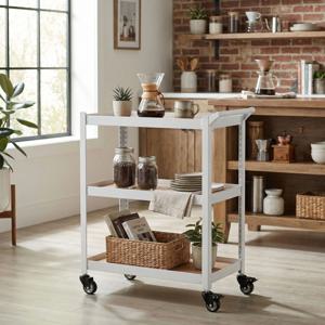 홈던트하우스 이동식 바퀴 선반 트롤리 북카트 홈카페 세탁실 주방 틈새 수납 수납장 카트