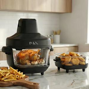 미라스 듀얼바스켓 에어프라이어 대용량 MS-4015PC