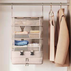 여행용 5단 확장형 압축 캐리어 걸이형 파우치