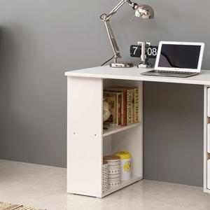 모던 화이트 방꾸미기 2단 책꽂이 선반 400 디자인 오픈형 서재 튼튼한