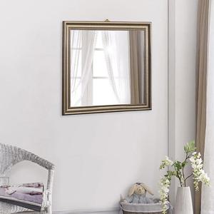 럭셔리 엔틱 골드 사각 벽걸이 거울 카페 파우더룸 오브제 북유럽 디자인