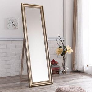 카페 매장 인테리어 오브제 엔틱 골드 스탠드 대형 전신거울 고급 감성 큰