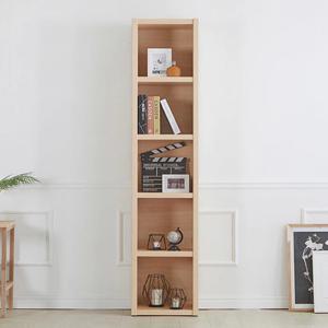 심플 인테리어 5단 좁은 틈새 높은책꽂이(420) 키큰 책상 튼튼한 서재 수납