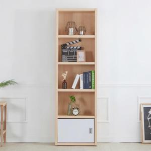 모던한 감각적 메이플 인테리어 5단 높은 책장 600 책상 공간활용 사무실