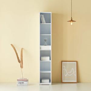 거실 주방 구석 틈새 활용 다용도 6단 수납장 책장 장식장 좁은공간 예쁜