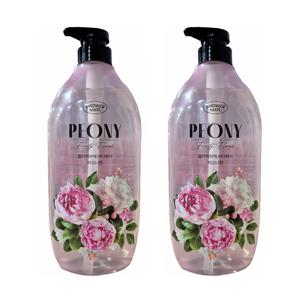 샤워메이트 플라워 부케 피오니 바디워시 900mlx2개 대용량 향기좋은 바디클렌저 촉촉한