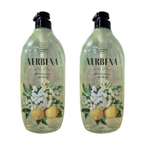 샤워메이트 플라워 부케 레몬 버베나 바디워시 900mlx2개 대용량 향기좋은 바디클렌저 촉
