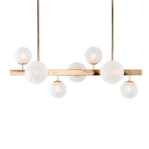 아이리스 7등 인테리어 조명 골드색상