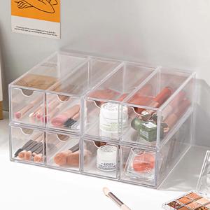 [리퍼] 아크릴 투명 4단 정리함 커피 티백 화장품 선글라스 다꾸 수납함 오거나이저