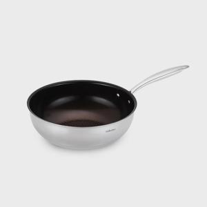 에델코첸 통3중 코코 웍팬 24cm (브라운 세라믹_엠보)