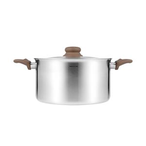 통3중 로부스토 곰솥냄비 24cm 에스프레소 브라운