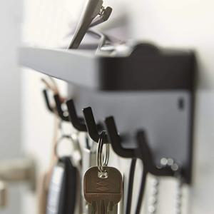 착붙 현관 마그넷 자석 선반형 마스크걸이